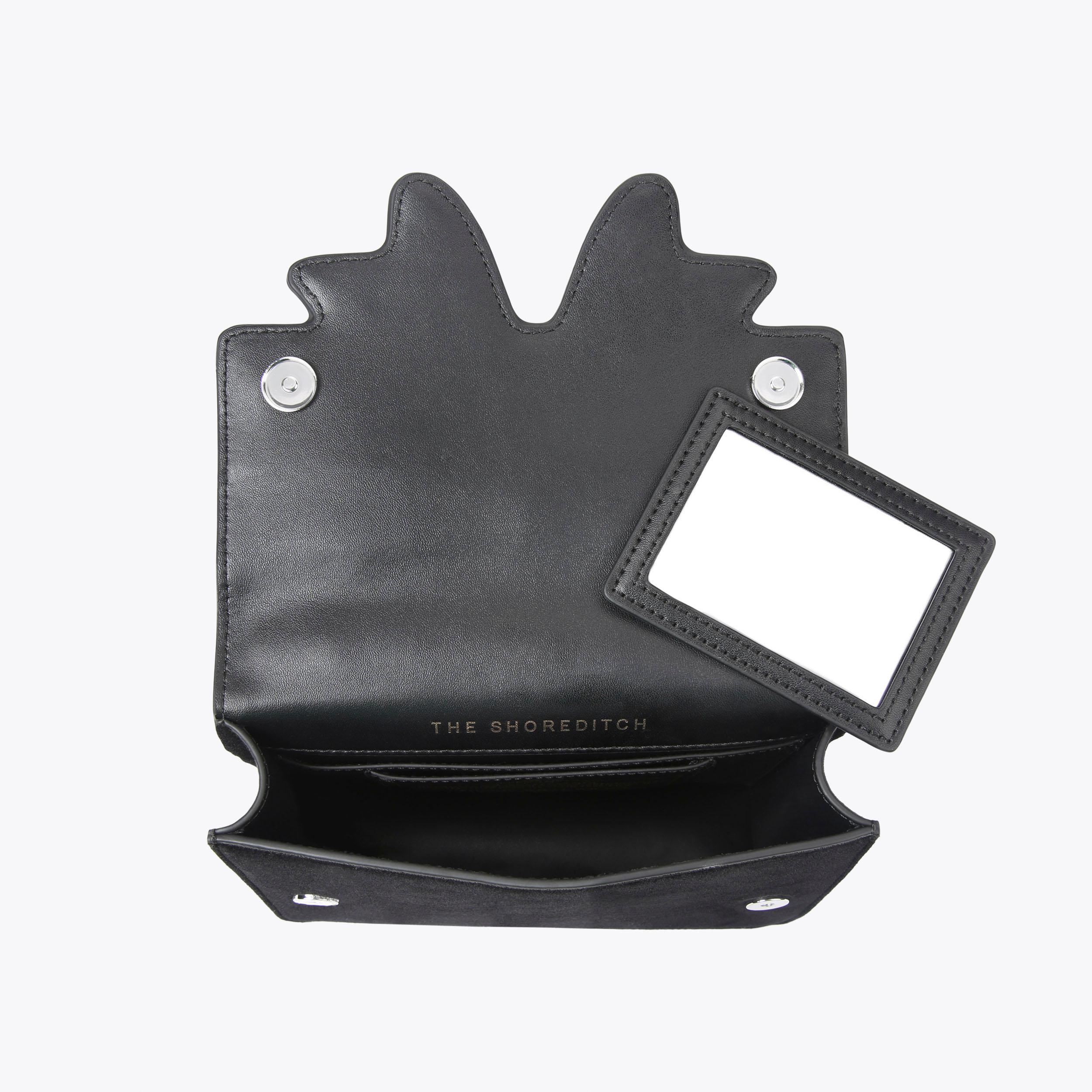 Kurt Geiger London Small Shoreditch Bow Bag - Black - view 5