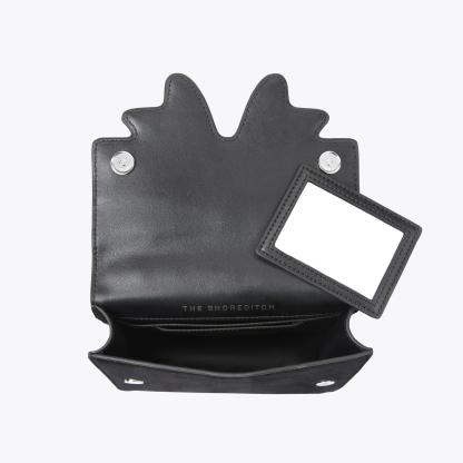 Kurt Geiger London Small Shoreditch Bow Bag - Black - view 5