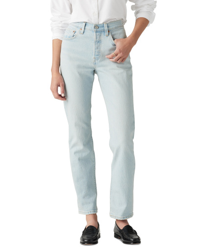 Levi's Women's 501 Original-Fit Straight-Leg Jeans - Stepped Away