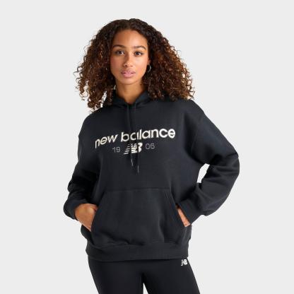 Women's New Balance 1906 Pullover Hoodie - Black - view 1