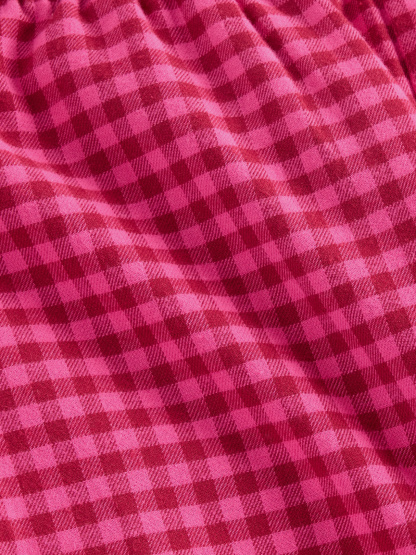 Adult Softest Flannel PJ Pants - Pink gingham