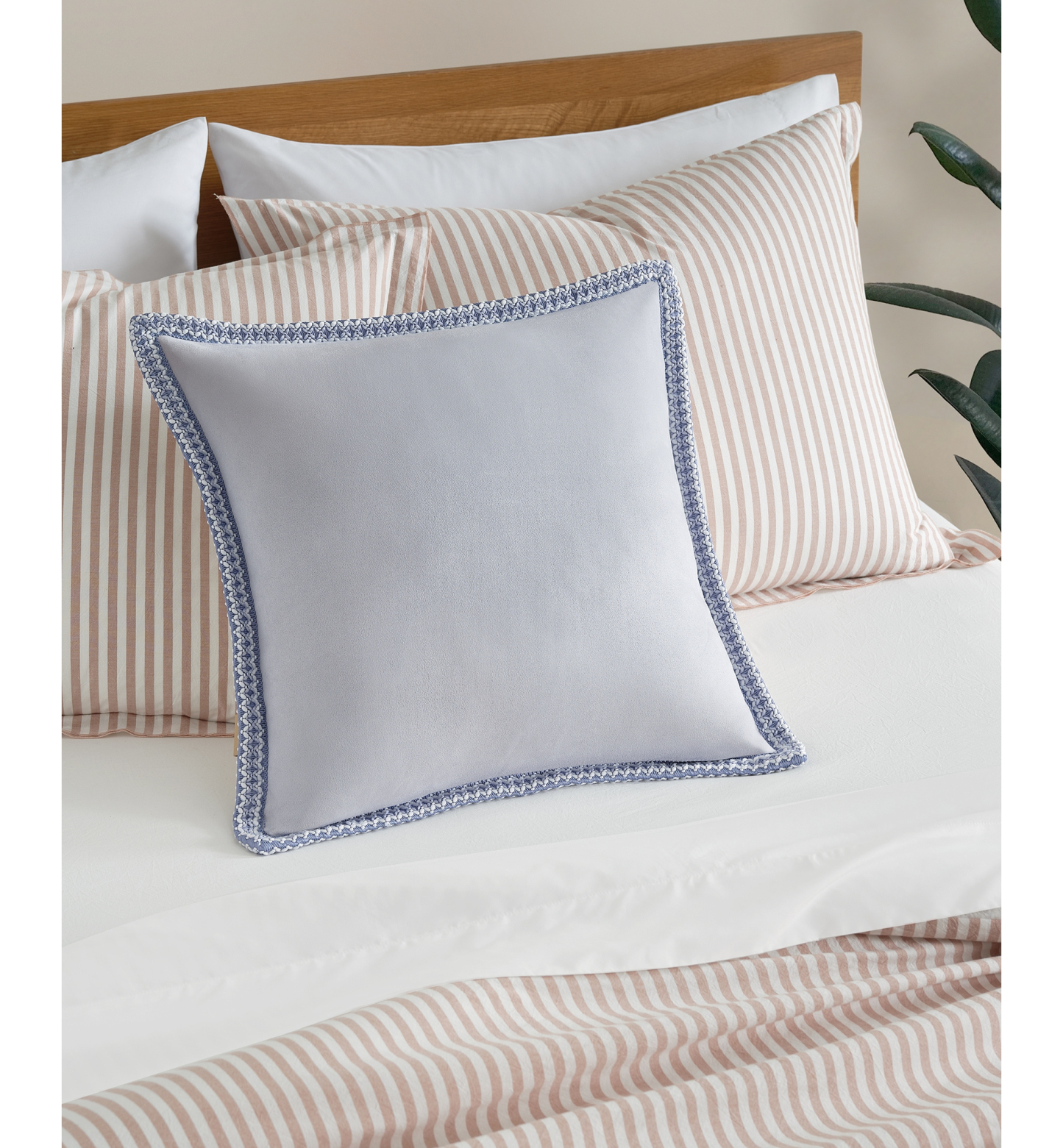 UGG® Kirkwood UGG Braid Decorative Pillow, 20" x 20" - Misty Wisteria