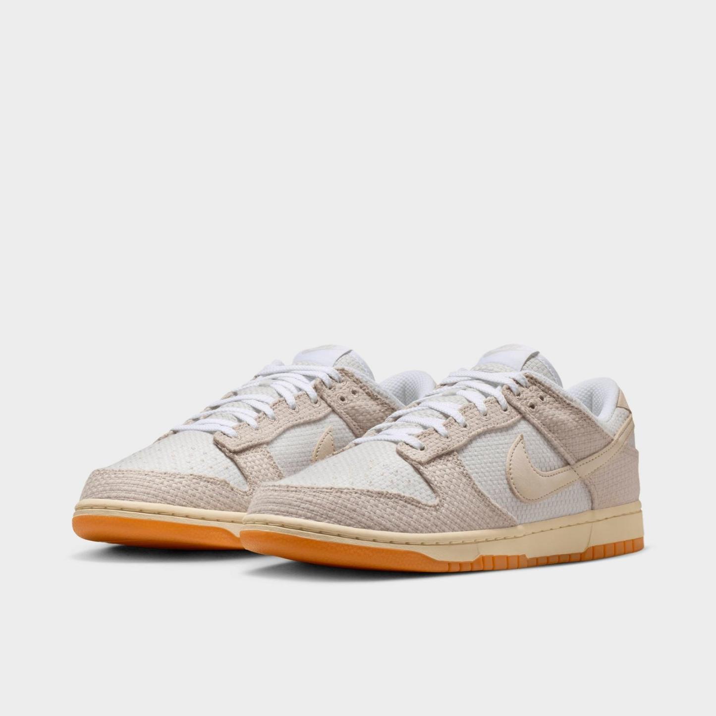 Men's Nike Dunk Low Retro SE Casual Shoes - Moon Particle/Photon Dust/Coconut Milk/White