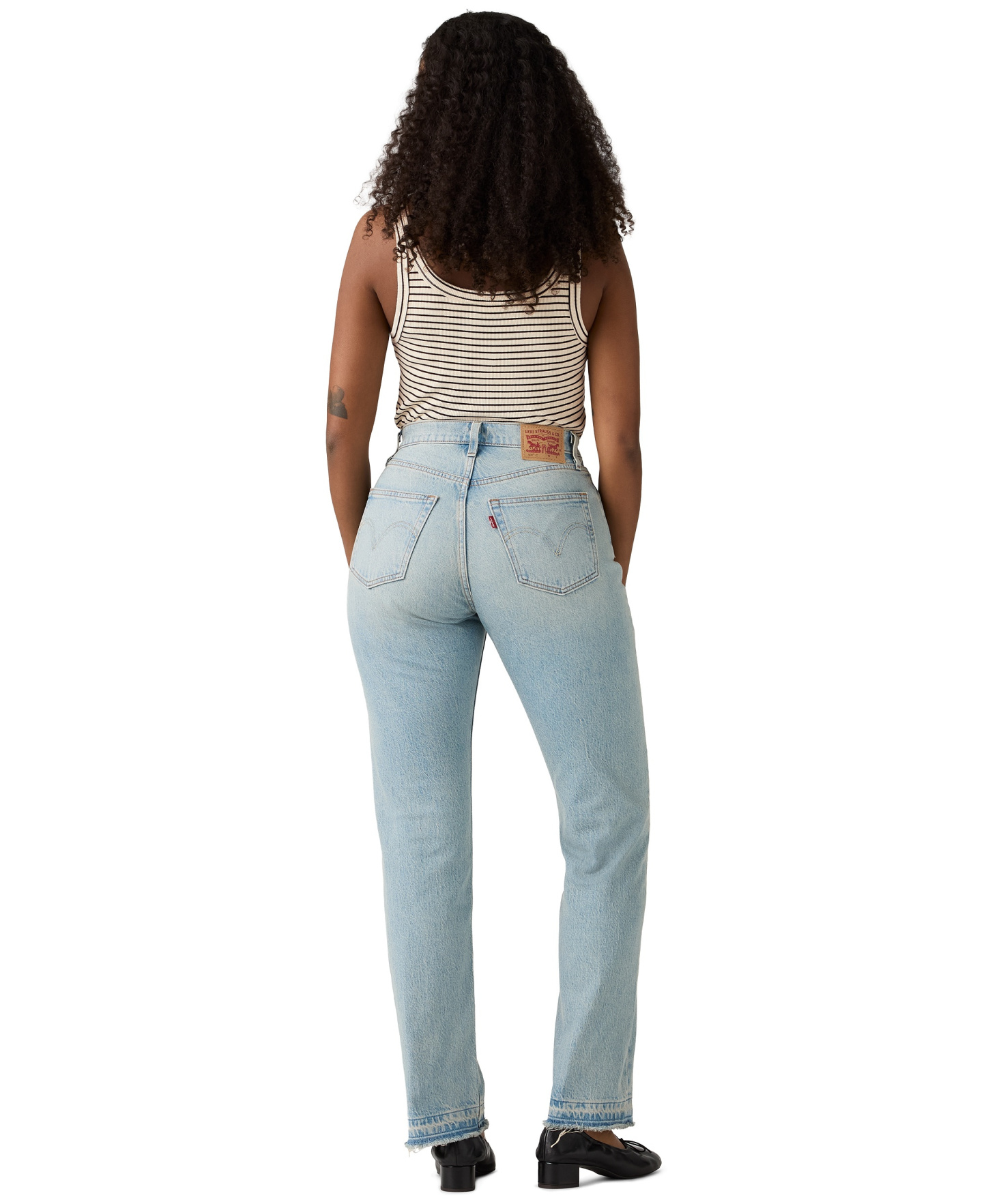 Levi's Women's 501 Curve High-Rise Straight-Leg Jeans - Yours And Mine