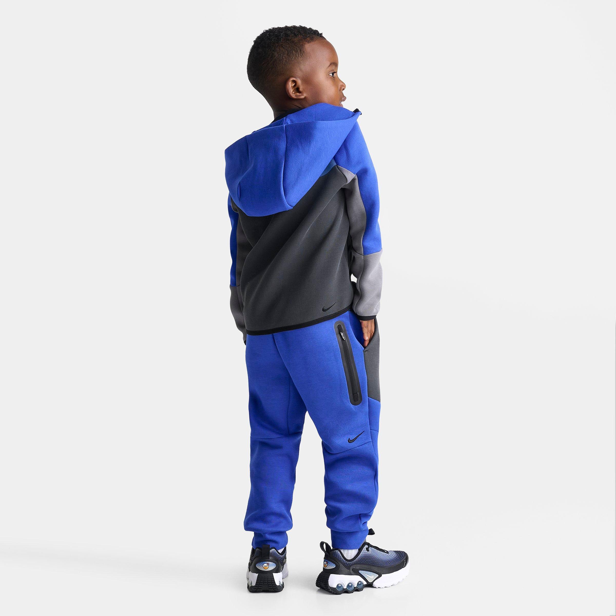 Little Kids' Nithtke Tech Fleece Full-Zip Set - Game Royal/Black
