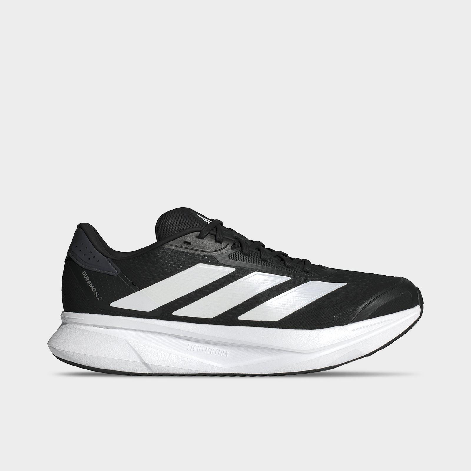 Men's adidas Duramo SL 2.0 Running Shoes - Black/White/Grey - view 1