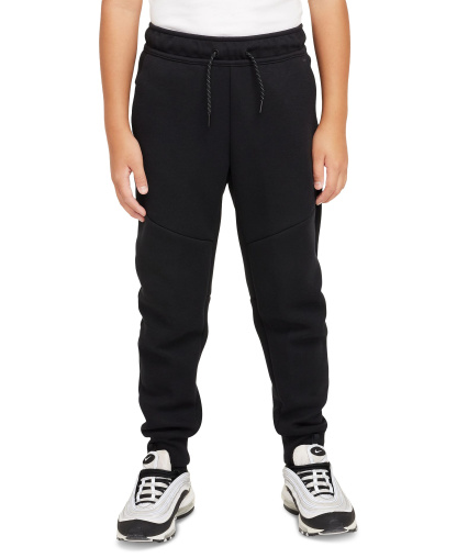 Nike Boys' and Girls' 7-20 Sportswear Tech Fleece Jogger Pants - Black