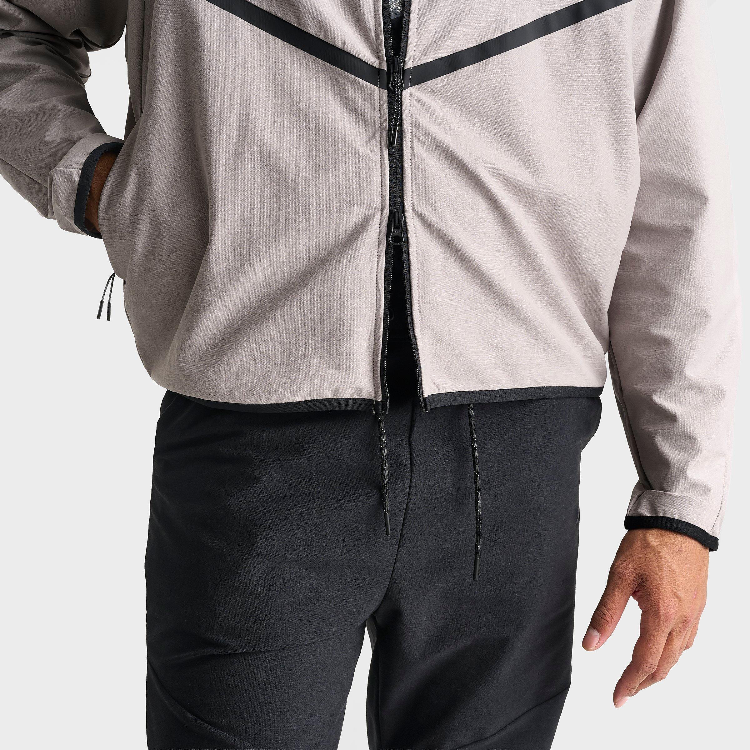 Men's Nithtke Tech Shori Knit Full-Zip Windbreaker Jacket - College Grey/Black
