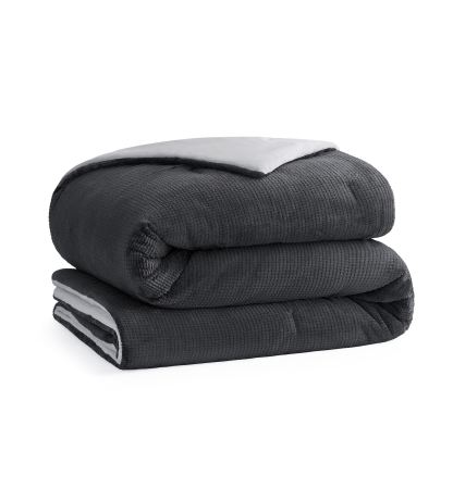 UGG® Brody Reversible Comforter Sets - Charcoal