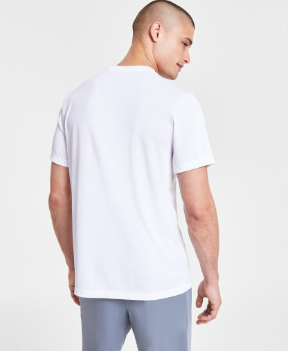 Nike Men's Dri-FIT Legend Fitness Logo T-Shirt - White