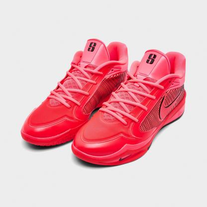 Nithtke Sabrina 4 Basketball Shoes - Bright Crimson/Black/Hot Punch/Infrared - Both shoes facing left