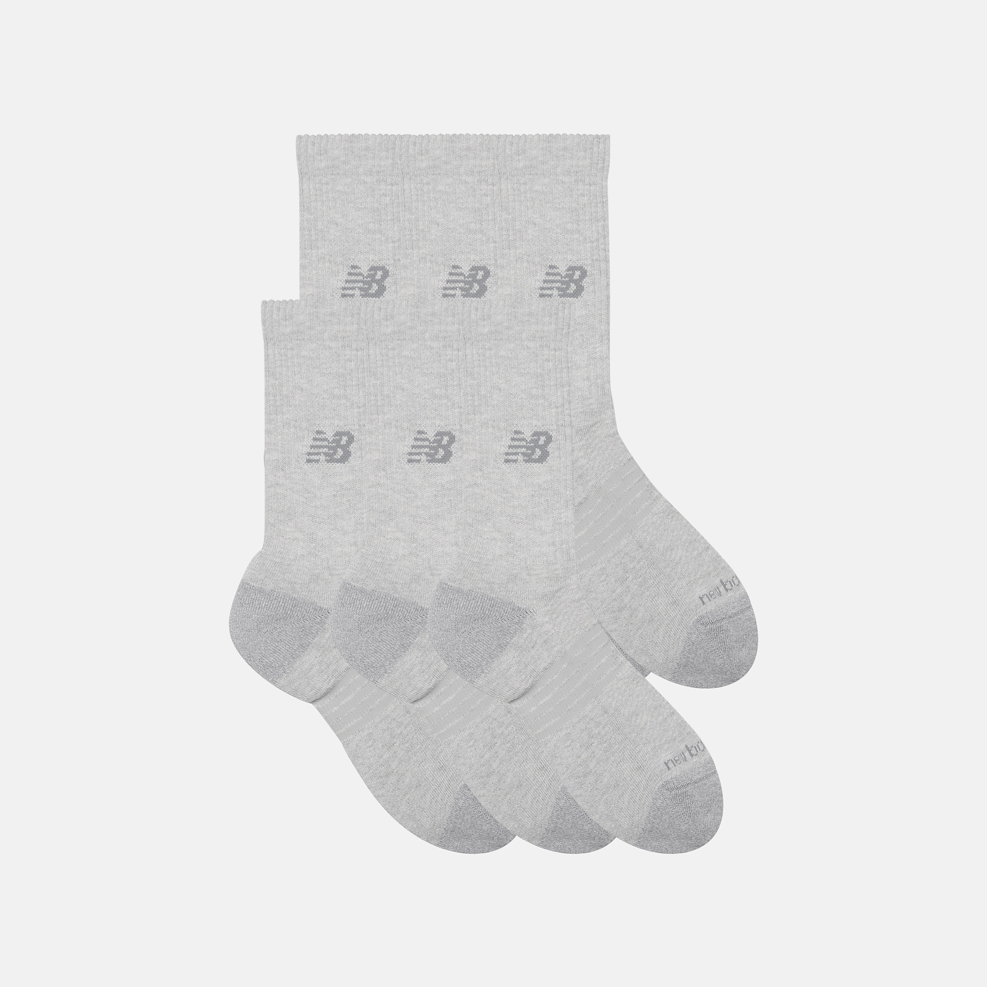 New Balance Active Crew Socks 6 Pack, LAS65201AGT