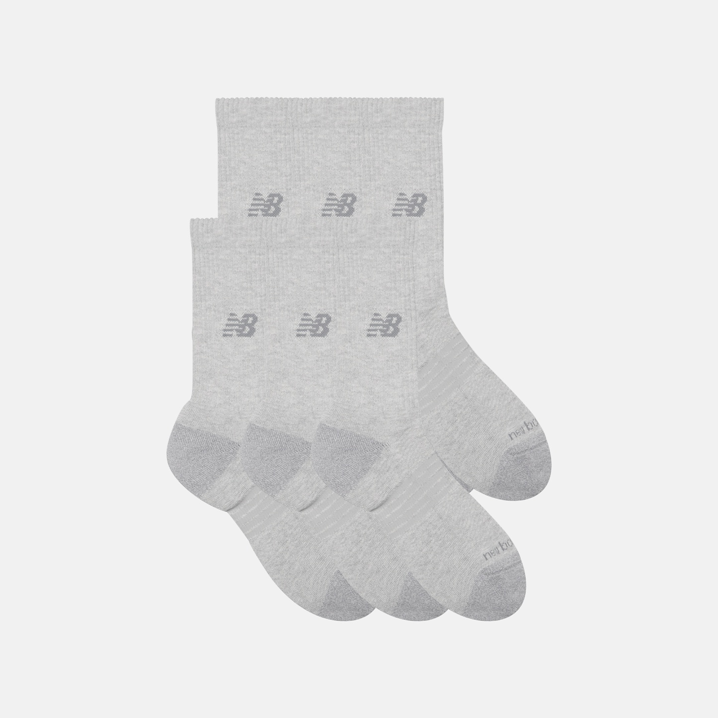 New Balance Active Crew Socks 6 Pack, LAS65201AGT