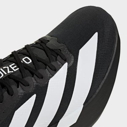 Men's adidas Adizero EVO SL Woven Running Shoes - Part 1 - Core Black/Cloud White/Carbon - Detail shot