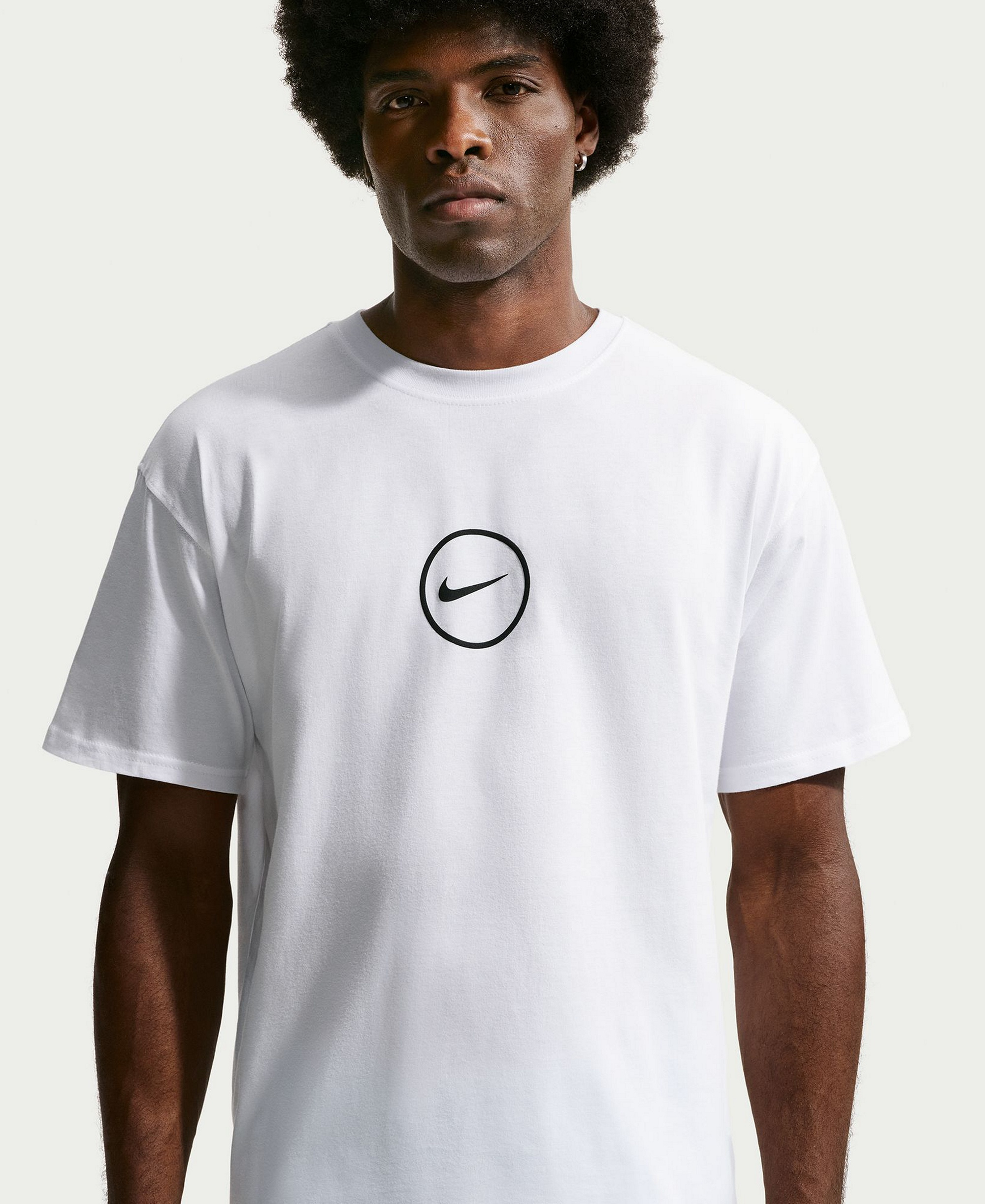 Nike Men's Basketball Short-Sleeve T-Shirt - White