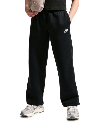 Nike Girls' and Boys' 7-20 Sportswear Loose Open-Hem Pants - Black/wlfg