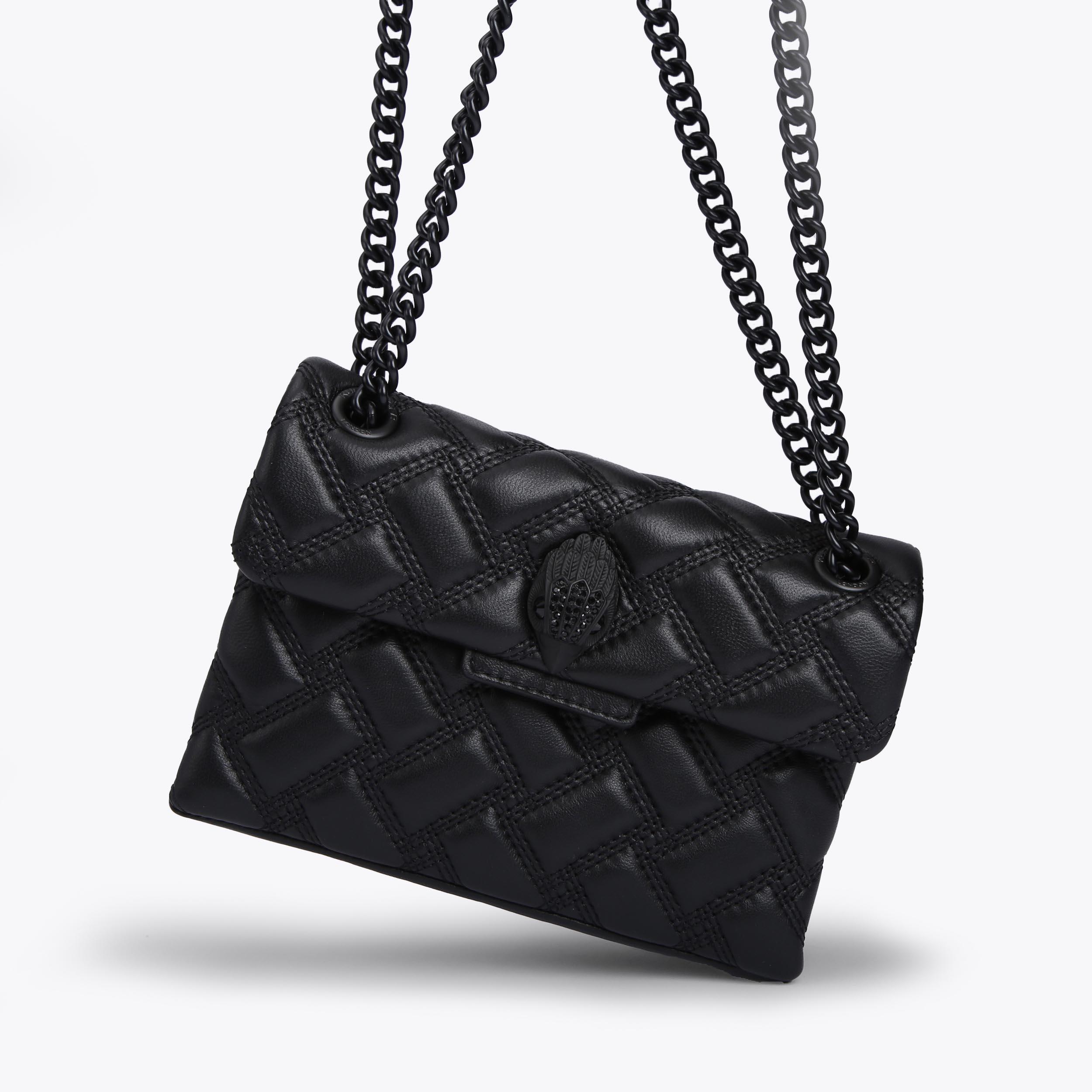 Kurt Geiger London Mini Kensington Drench Bag - Black - view 6