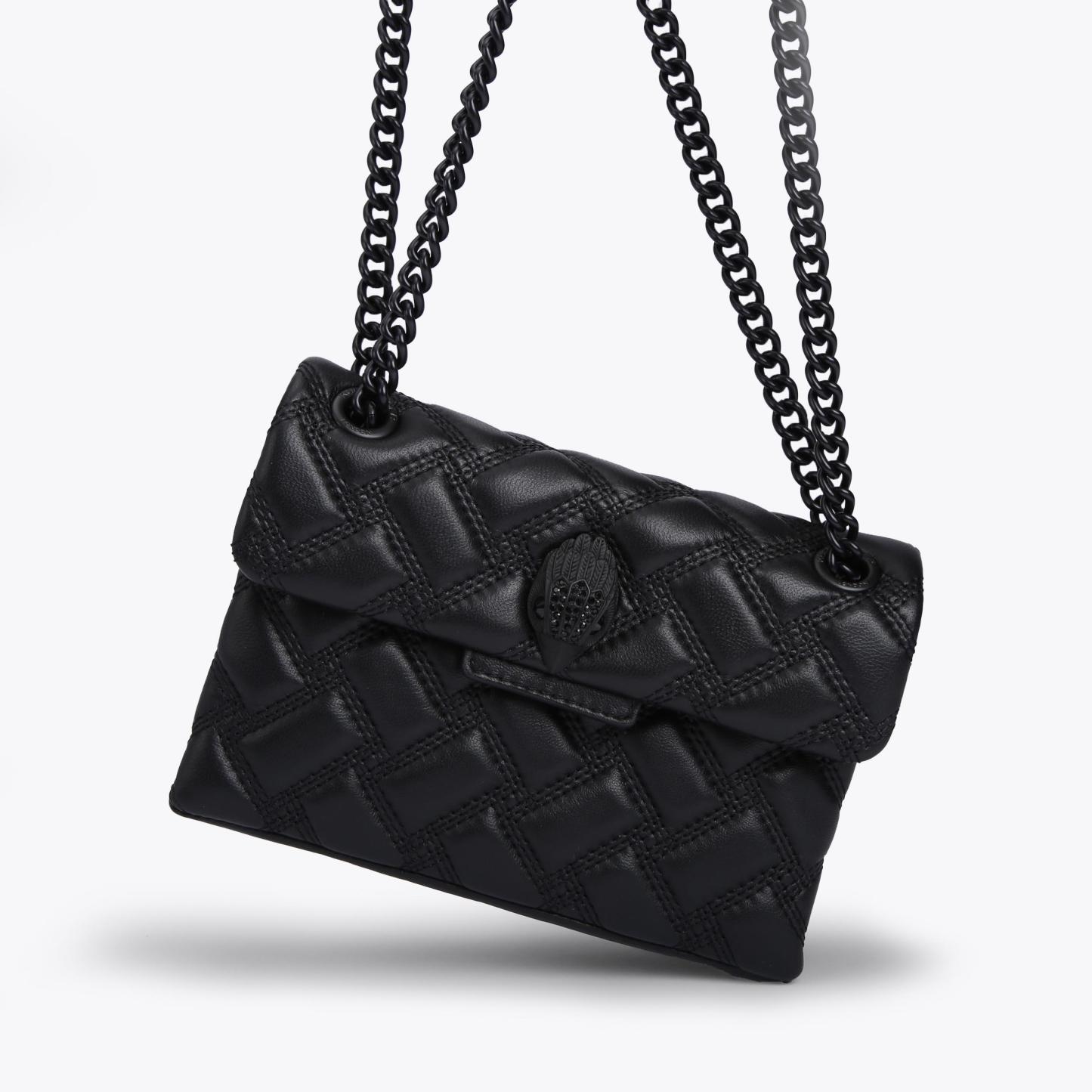 Kurt Geiger London Mini Kensington Drench Bag - Black - view 6