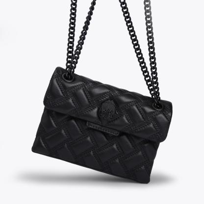 Kurt Geiger London Mini Kensington Drench Bag - Black - view 6