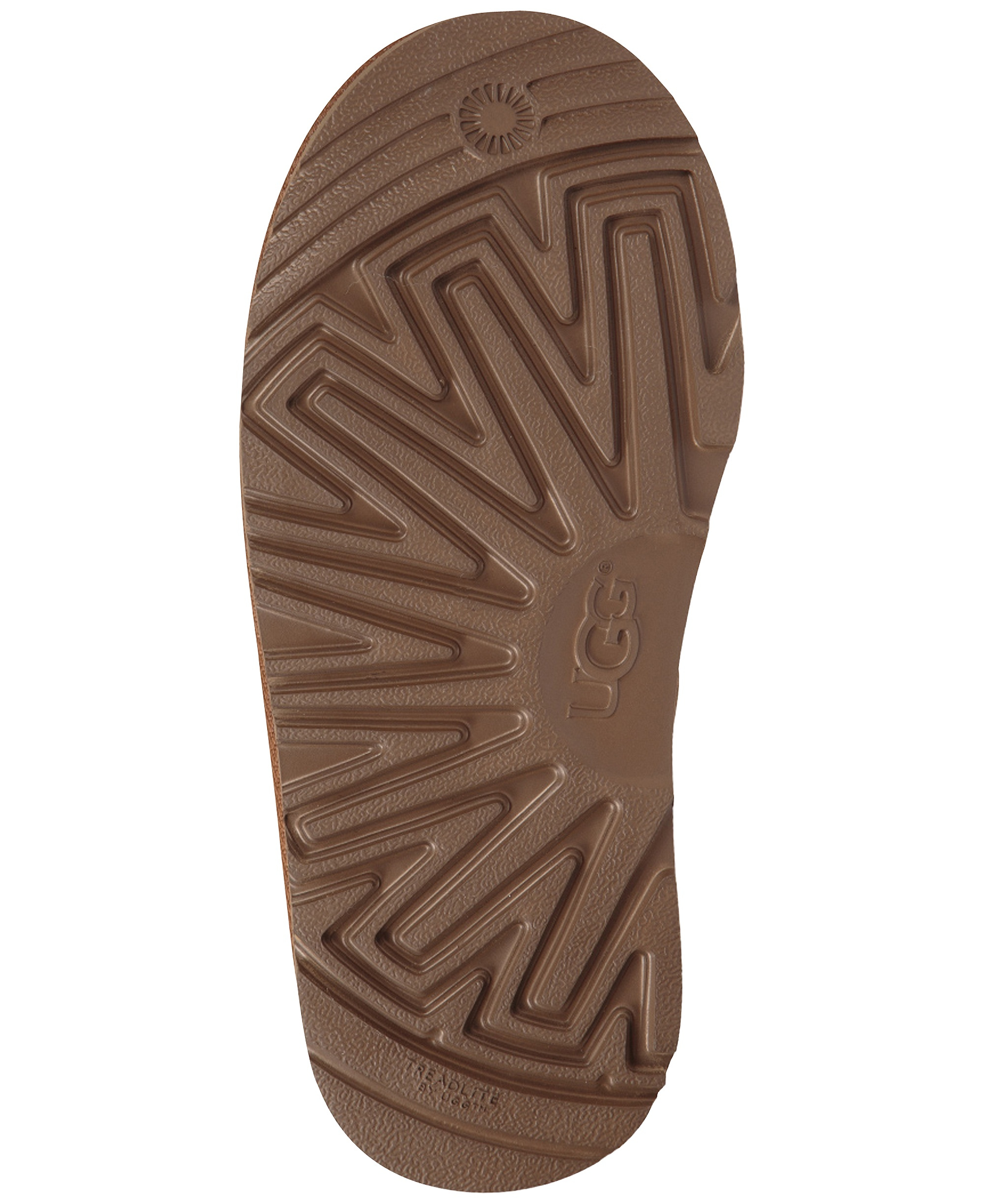 UGG® Toddler Neumel Camo Round Toe Booties - Chestnut