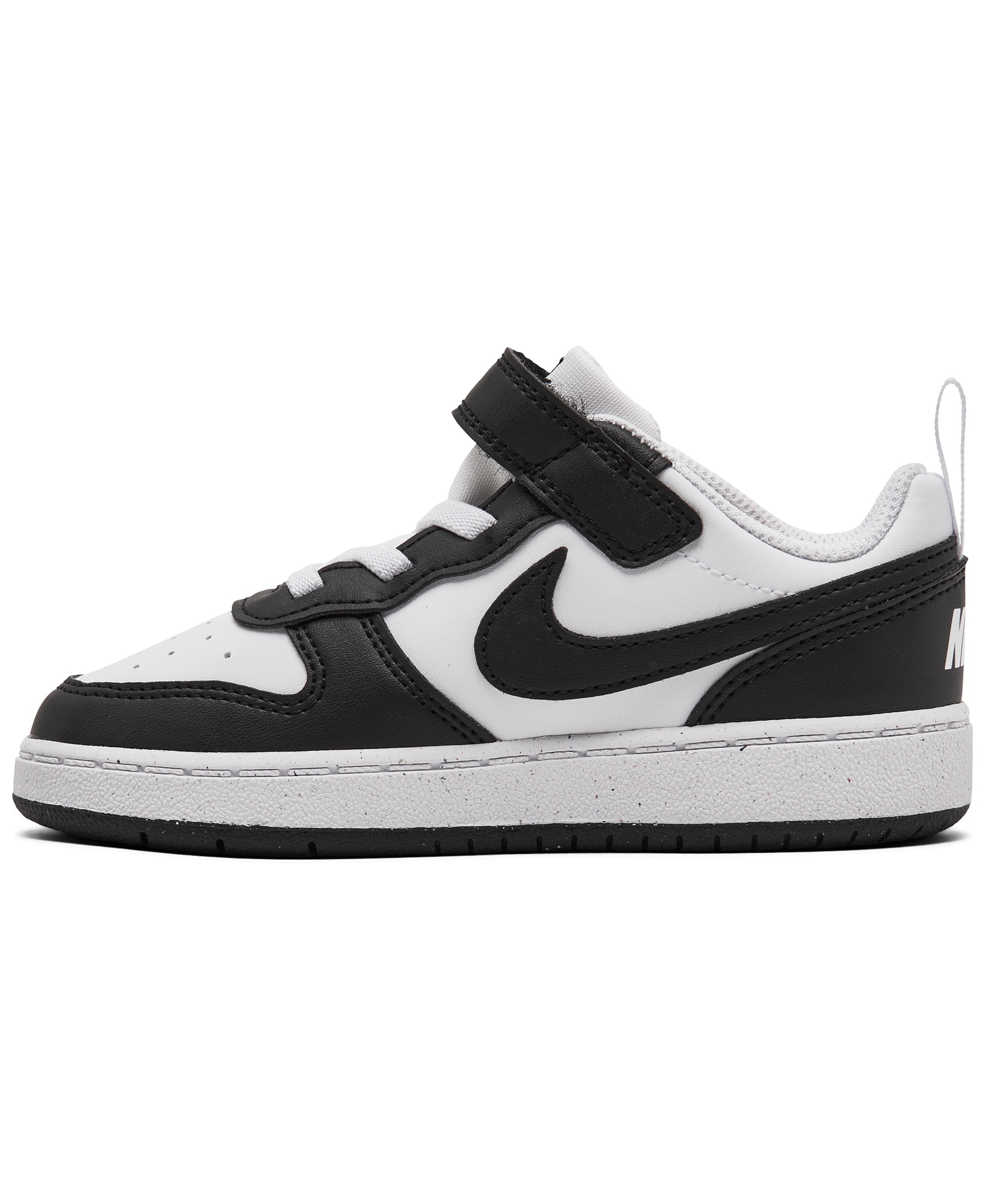 Nike Toddler Kids Court Borough Low Recraft Stay-Put Casual Sneakers from Finish Line - White, Black