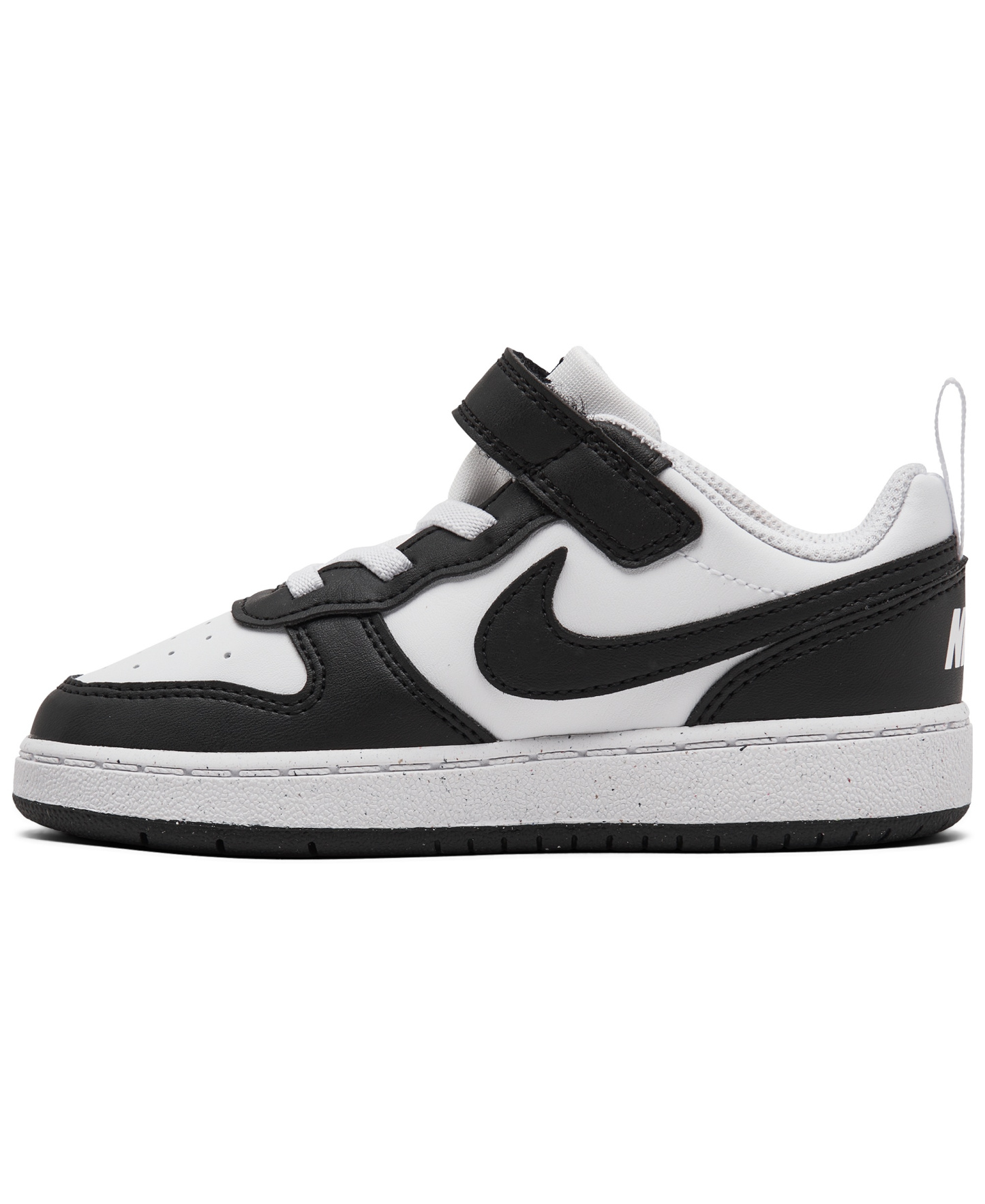 Nike Toddler Kids Court Borough Low Recraft Stay-Put Casual Sneakers from Finish Line - White, Black