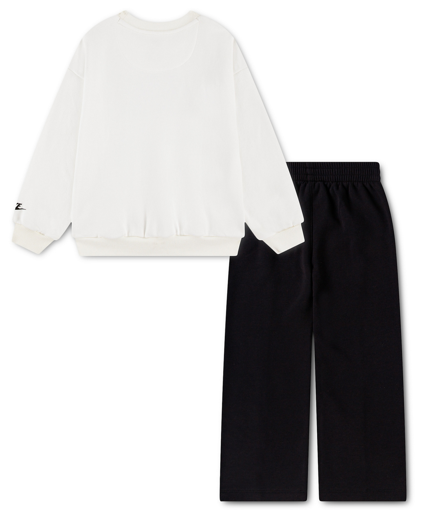 Nike Girls' 4-6X Retro Remix Top and Pants, 2-Piece Set - White/Black