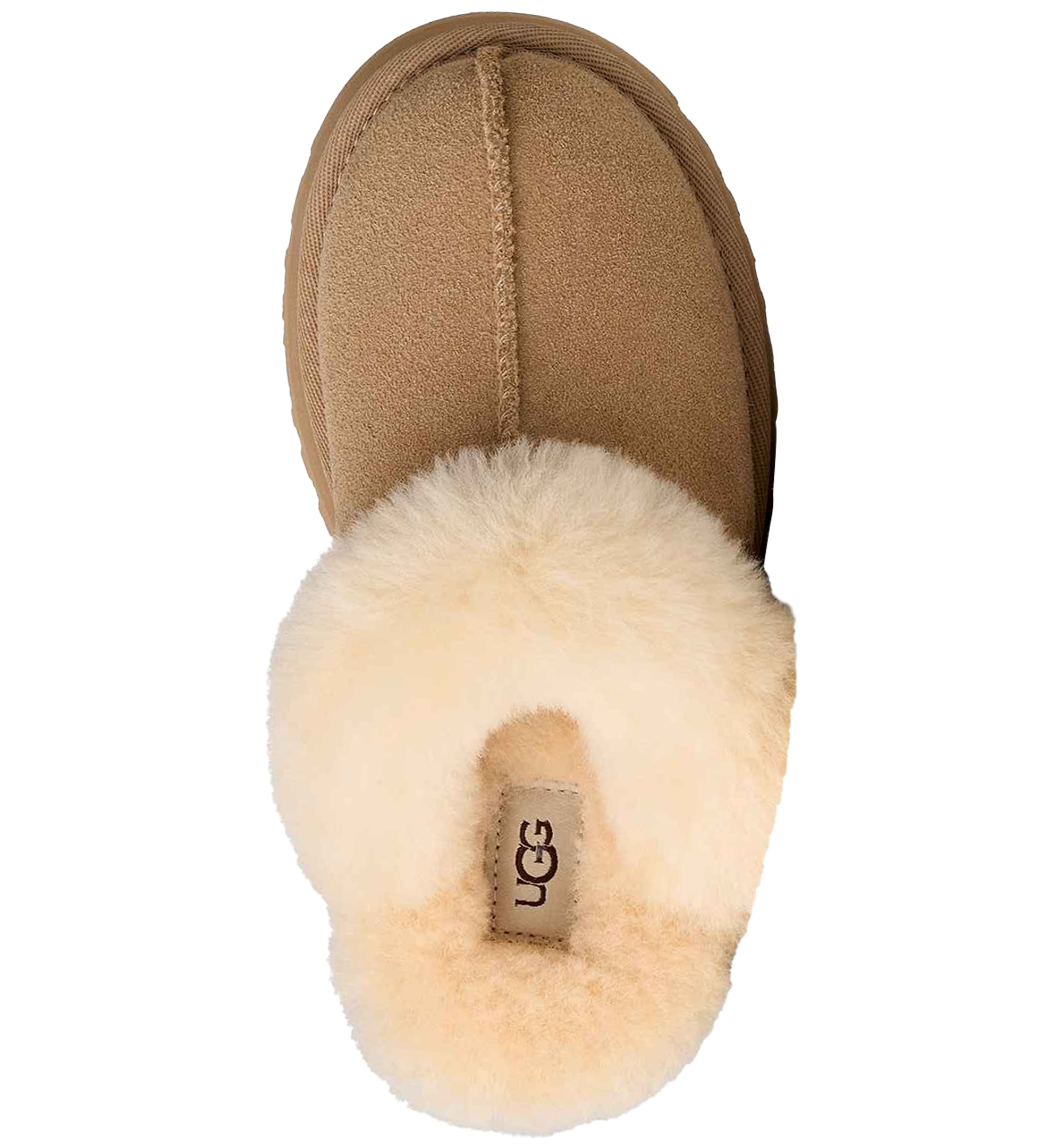 UGG® Kids Round Toe Disquette Slippers - Sand