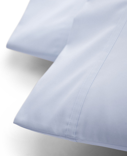 Lauren Ralph Lauren Spencer 475-Thread Count Cotton Sateen 4-Piece Sheet Set, Queen - Blue Cornflower