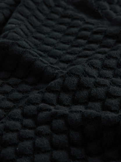 CashSoft Crop Cardigan - Black