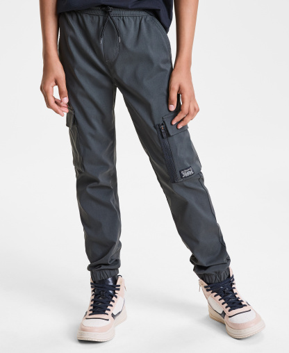 Levi's Big Boys Tech Stretch Cargo Jogger Pants - Pirate Black