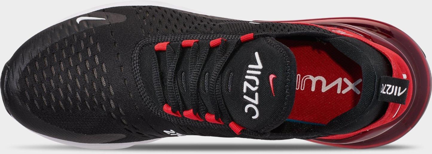 Men's Nithtke Air Max 270 Casual Shoes - Part 1 - Black/University Red/Anthracite/White
