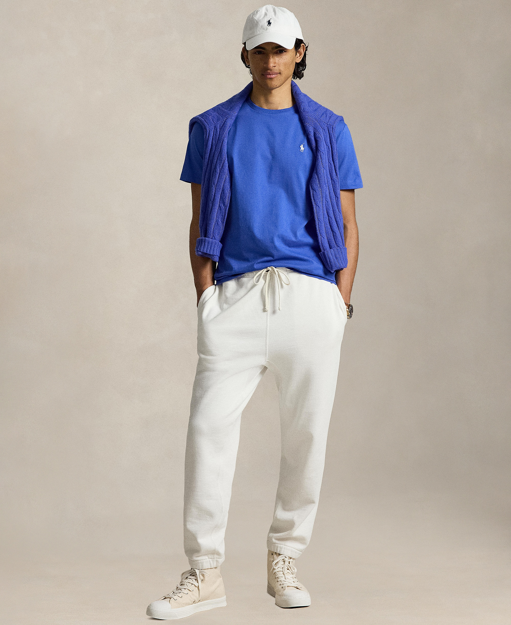 Polo Ralph Lauren Men's Crewneck T-Shirt - New Iris Blue