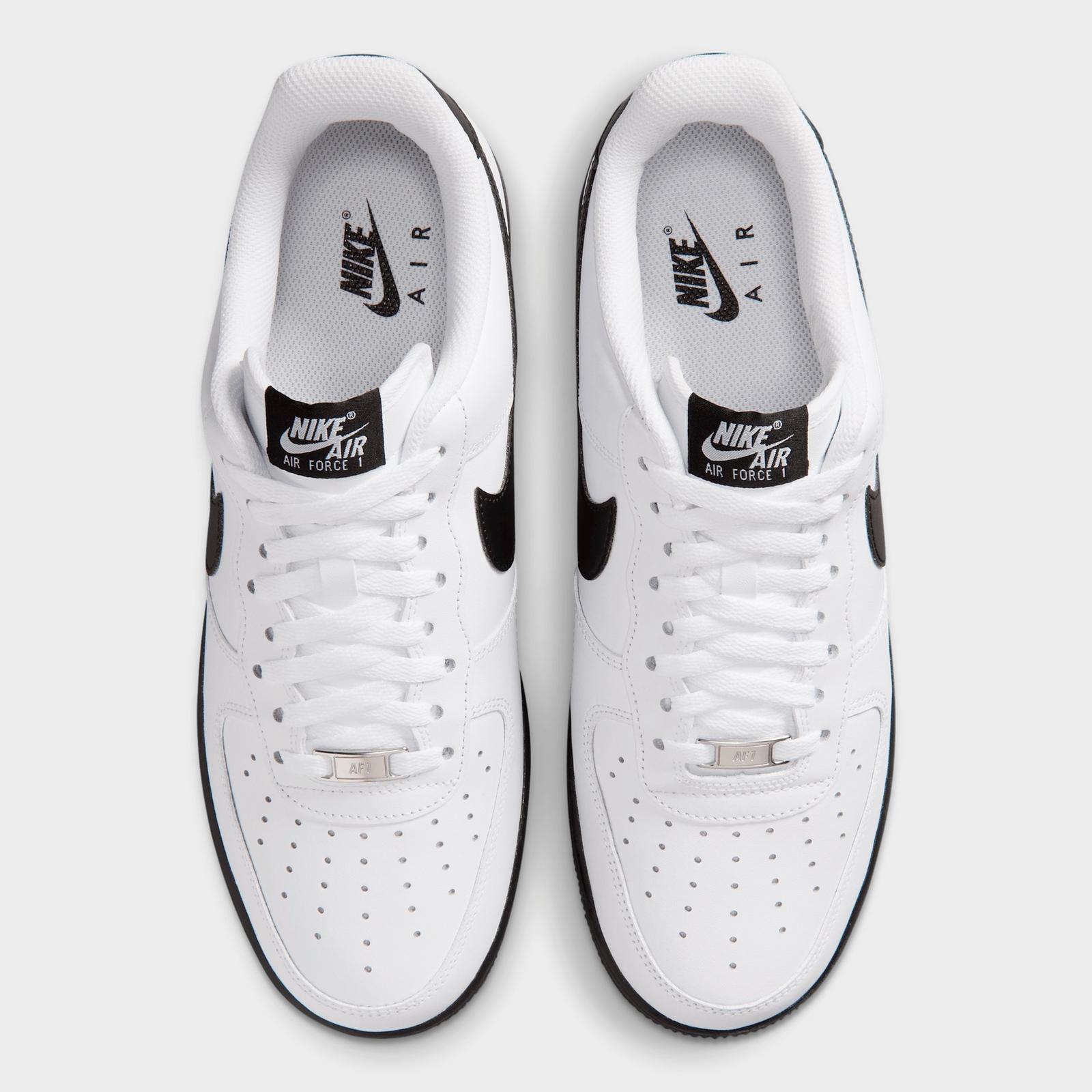 Men's Nike Air Force 1 '07 Low Casual Shoes - White/Black