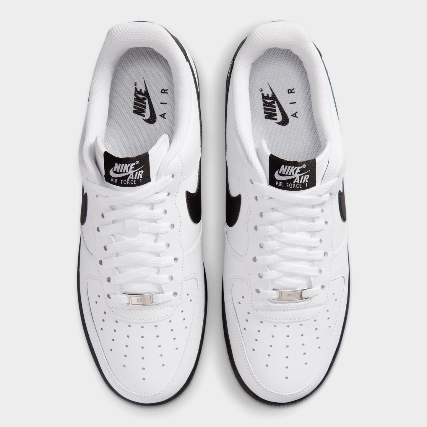 Men's Nike Air Force 1 '07 Low Casual Shoes - White/Black
