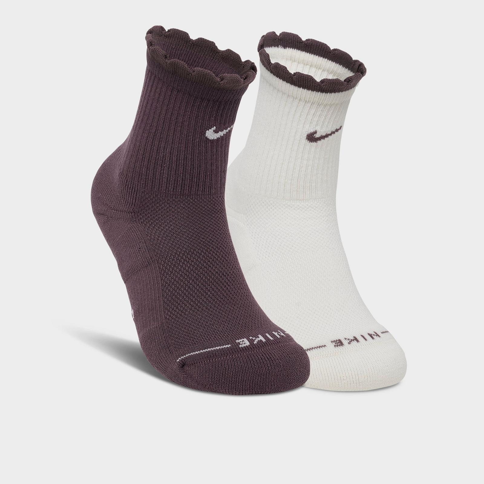 Women's Nike Everyday Elevated Mid-Crew Socks (2-Pack) - Multicolor