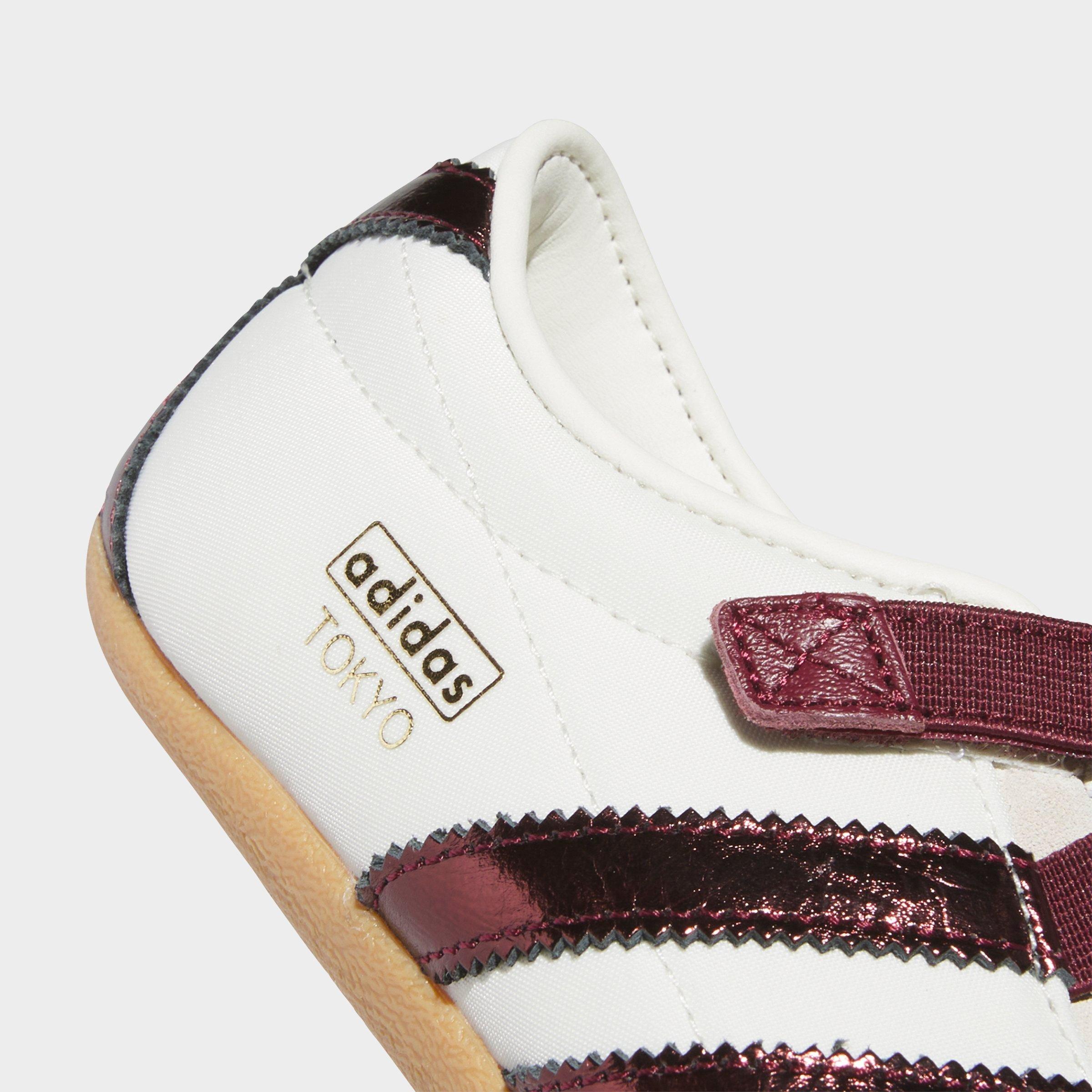 Women's adidas Originals Tokyo MJ Casual Shoes - Part 1 - Off White/Shadow Red/Gum - Detail shot