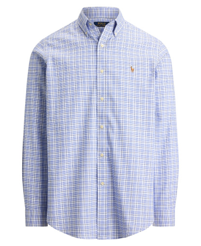 Polo Ralph Lauren Men's Classic-Fit Performance Oxford Shirt - 7373A Blue Multi