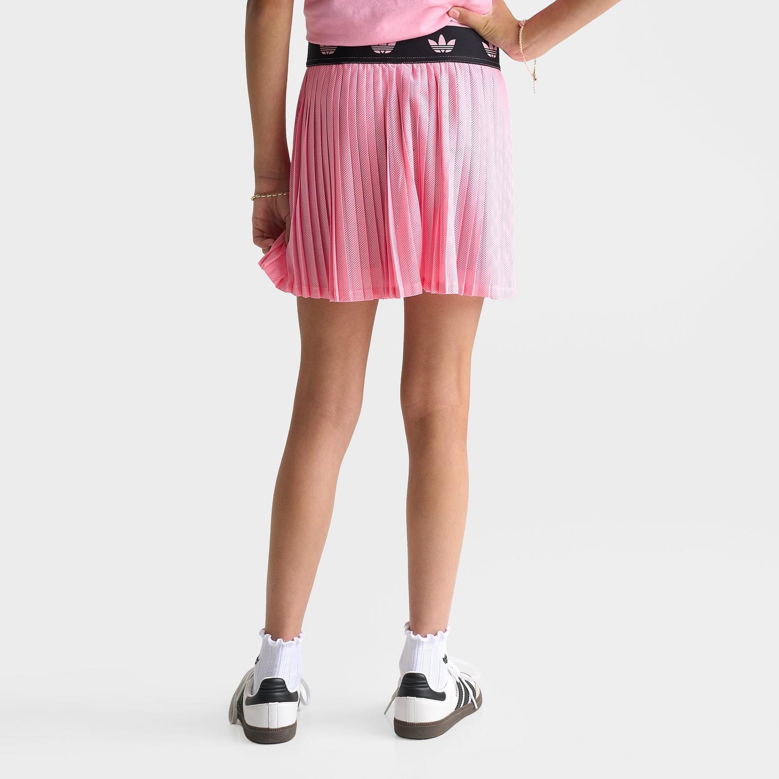 Girls' Big Kids' adidas Originals Pleated Skort - Light Pink - view 4