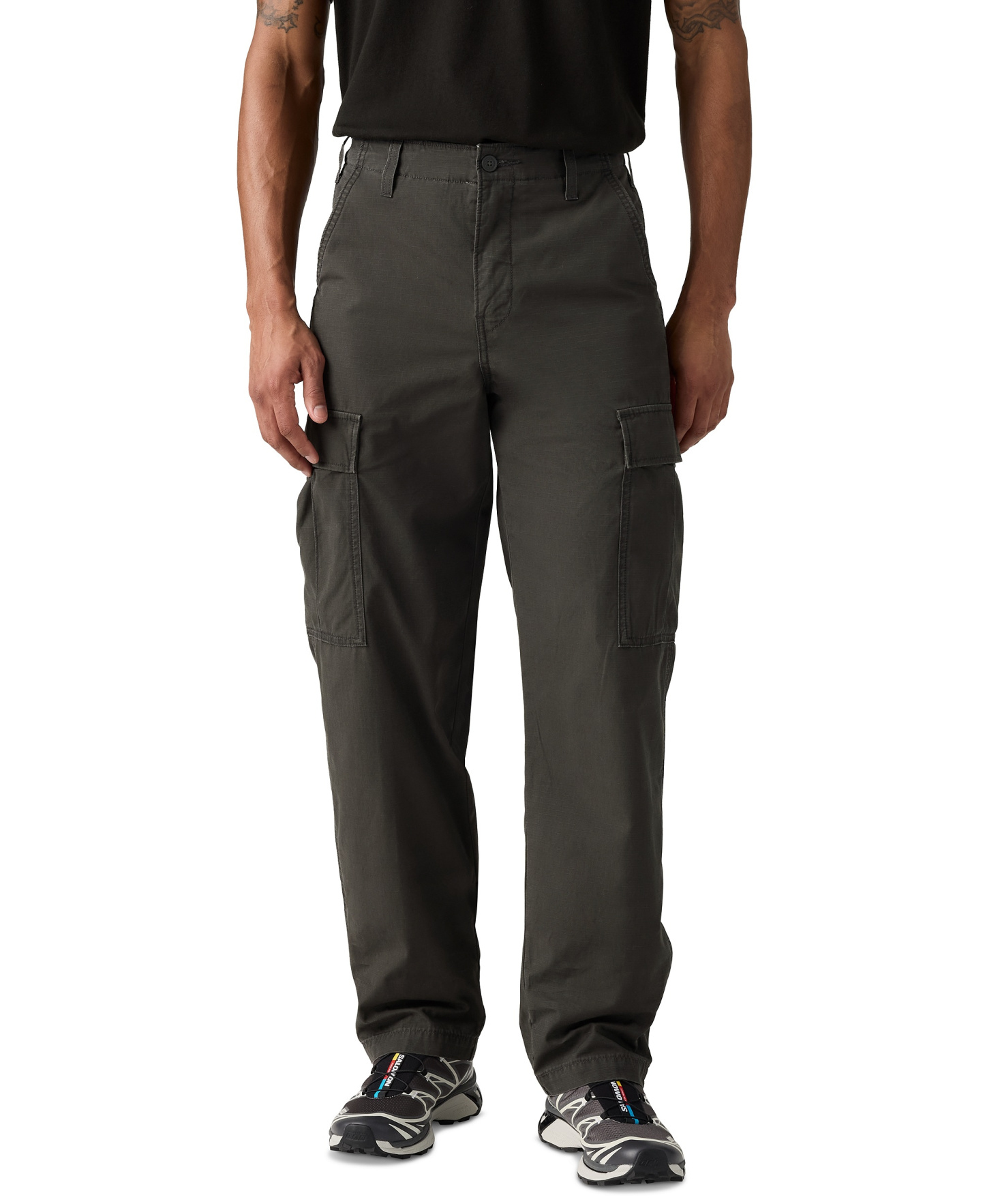 Levi's Men's XX Chino Straight Cargo Pants - Steelhead