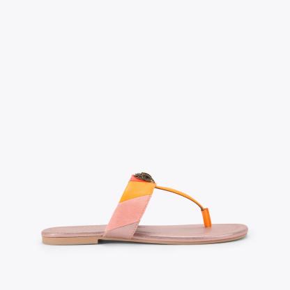 Kurt Geiger London Kensington T-bar Sandal - Pink