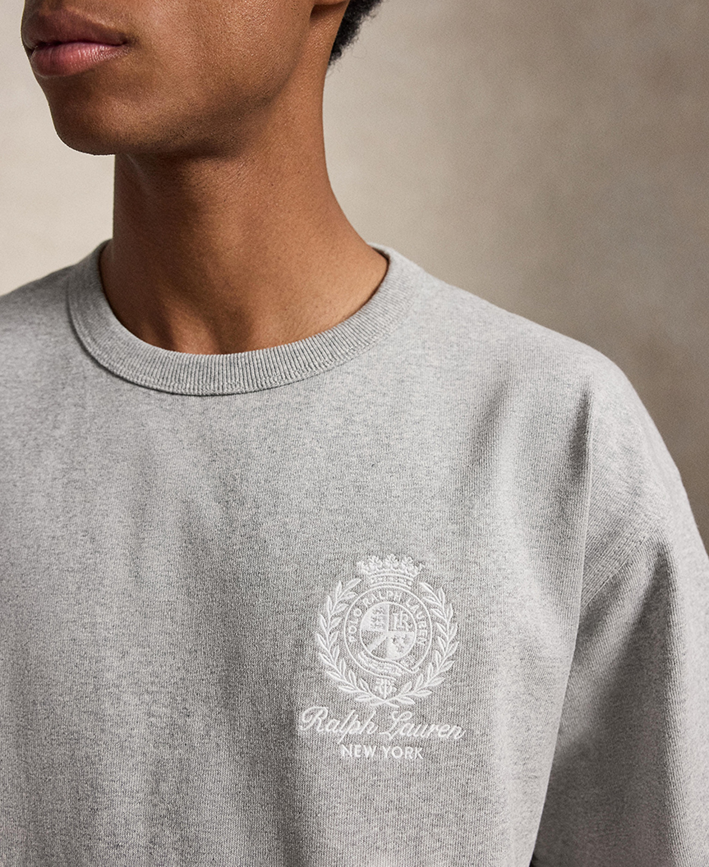 Polo Ralph Lauren Men's Jersey Graphic Relaxed-Fit T-Shirt - Andover Heather