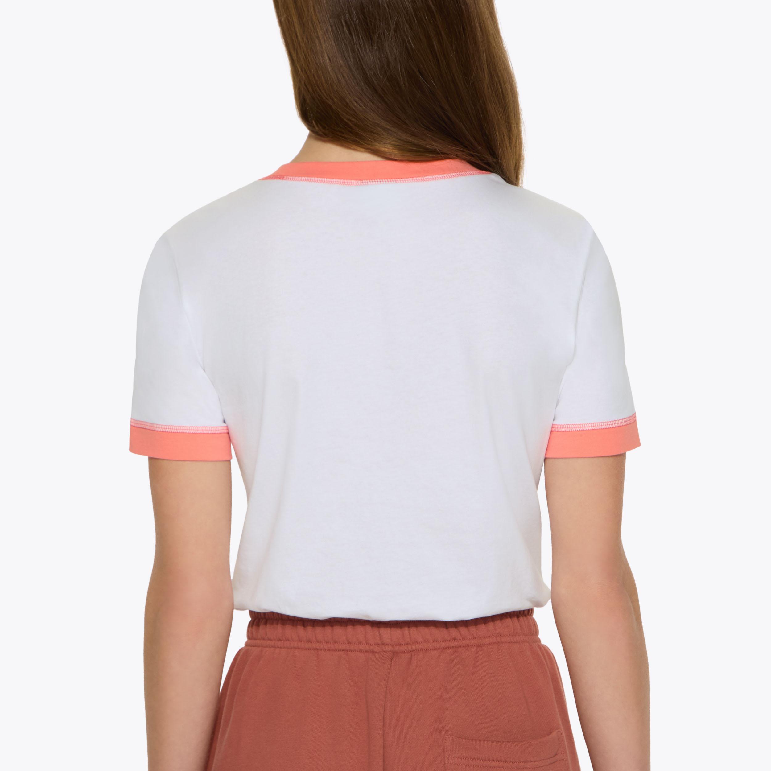 Kurt Geiger London Kurt Cabana Cropped T-shirt - White - view 5