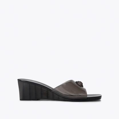 Kurt Geiger London Maddison Wedge Heel - Black
