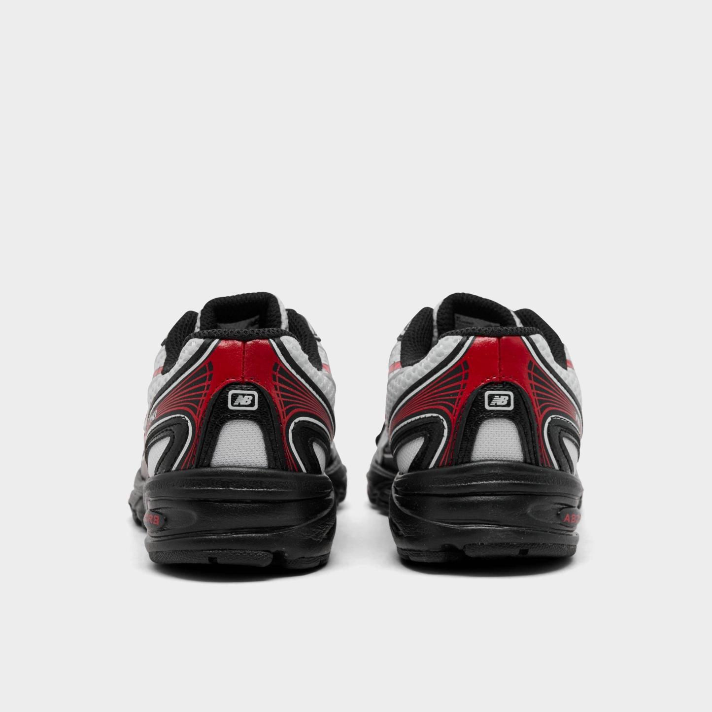 Little Kids' New Balance 740 Casual Shoes - White/Black/Red - view 4
