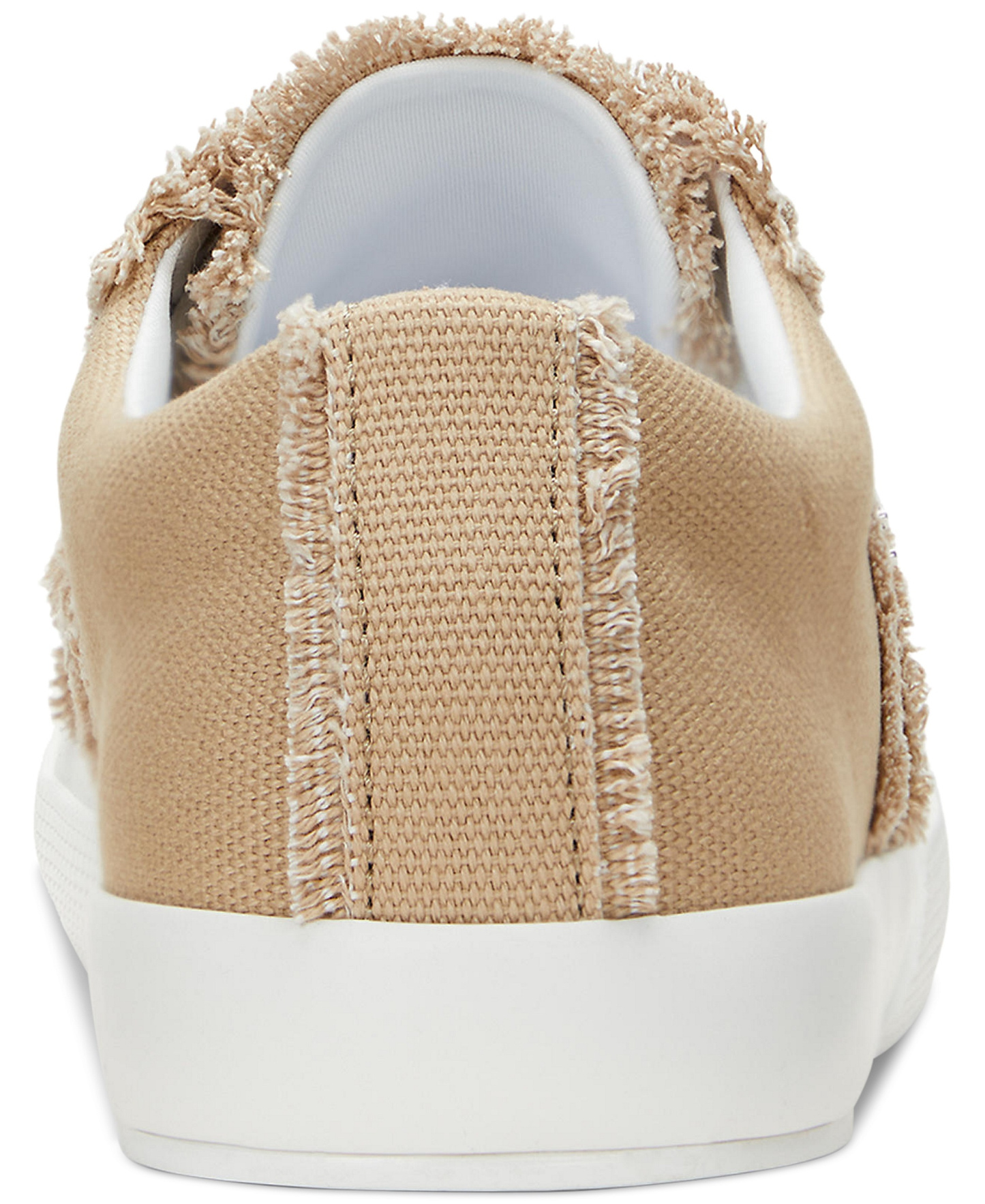 Lauren Ralph Lauren Women's Janson Frayed Canvas Sneakers - Sand Dune