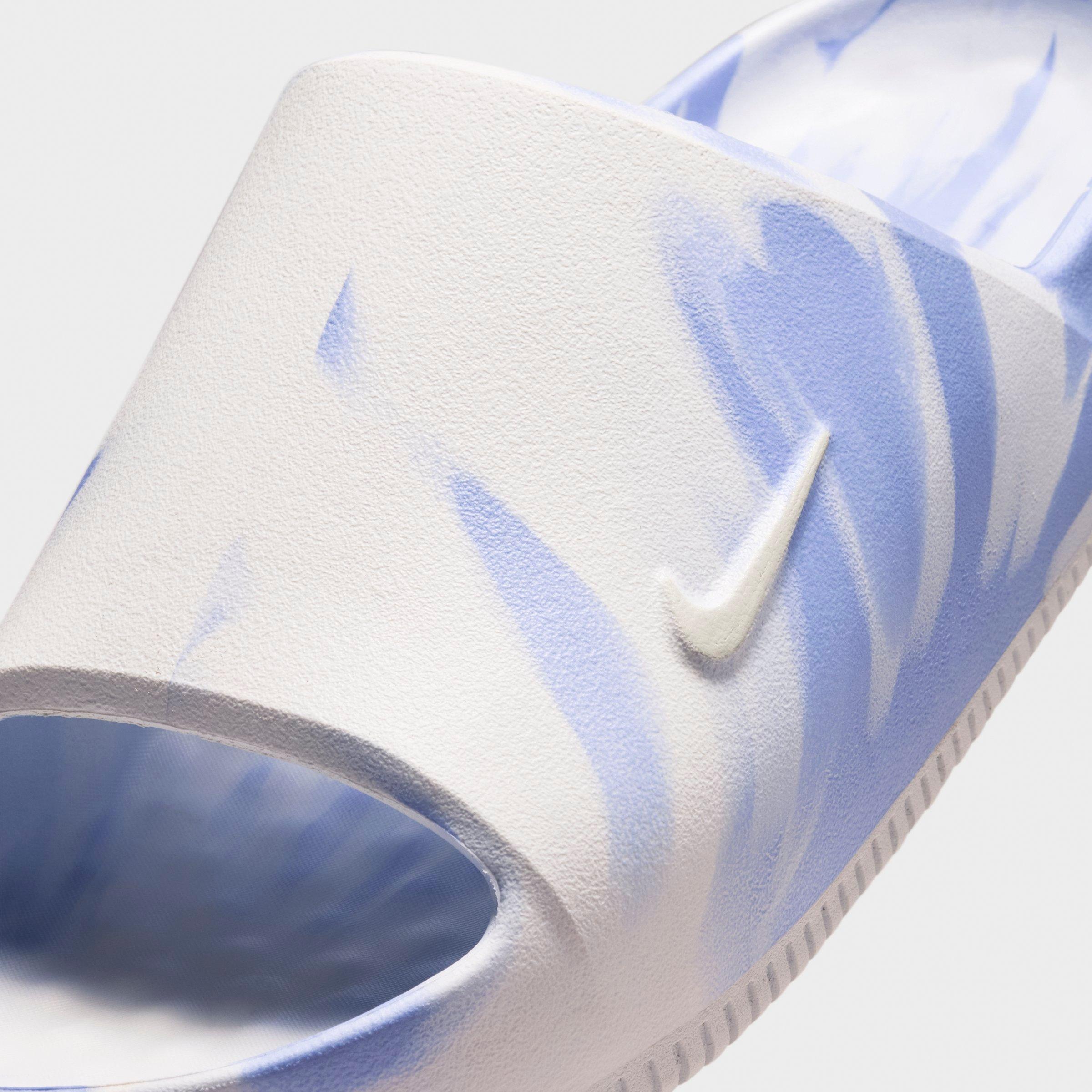 Women's Nithtke Calm 2.0 Slide Sandals - Summit White/Football Grey/Aluminum - Detail shot