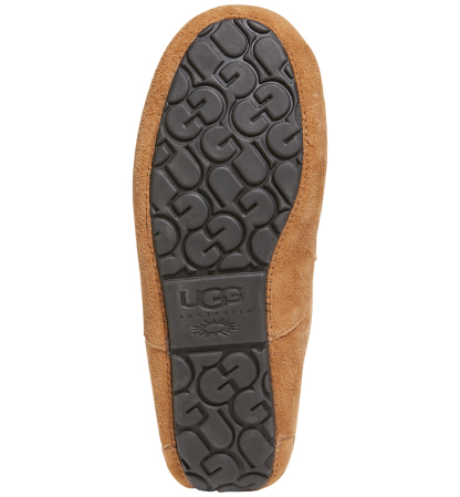 UGG® Men's Ascot Moccasin Slippers - Chestnut