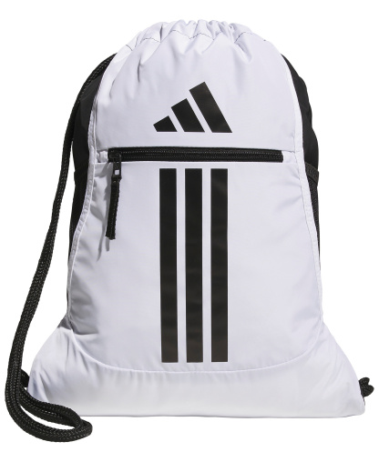 adidas Men's Alliance 3 Sackpack - White