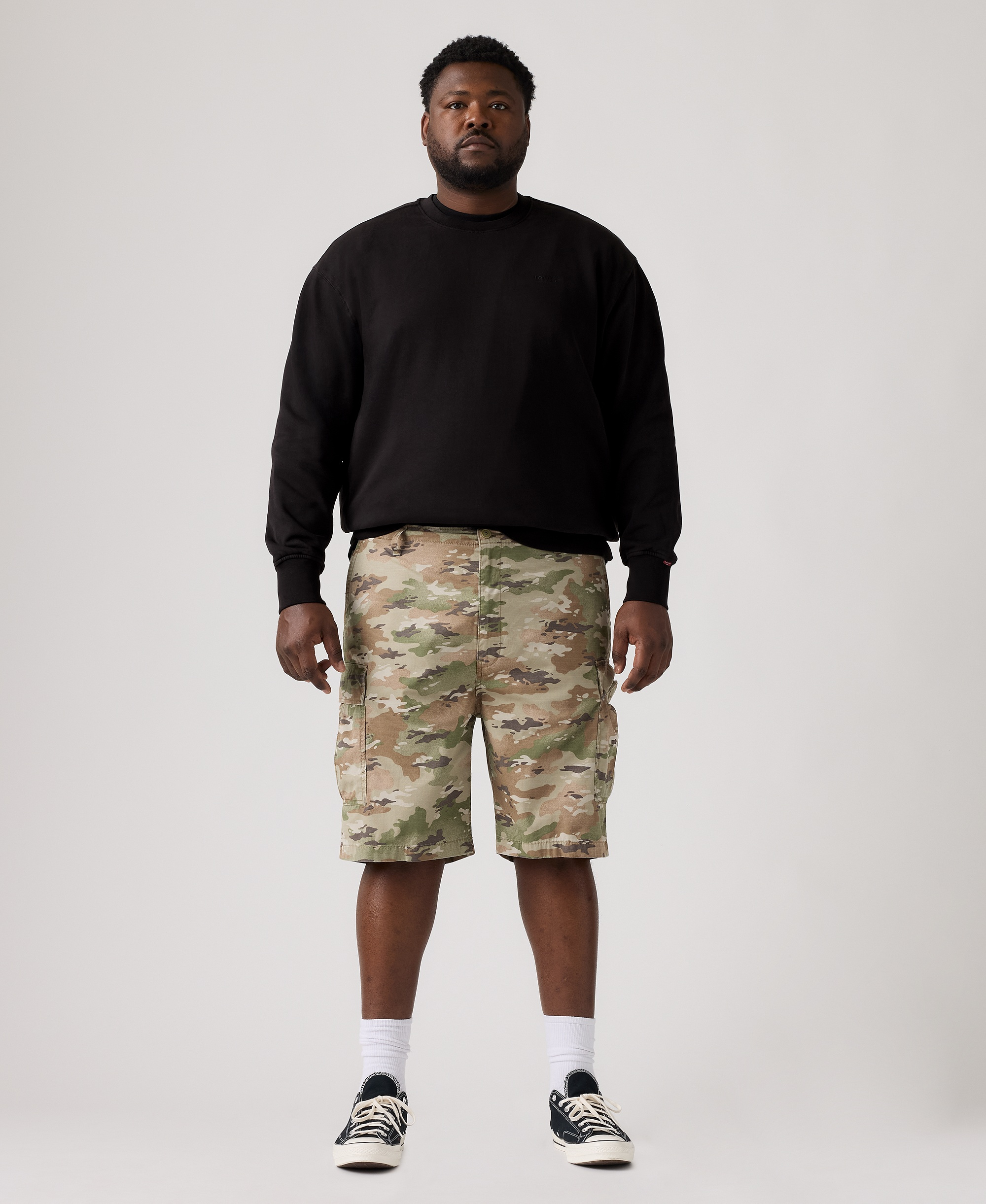 Levi's Men's Big & Tall Carrier 9" Shorts - Camo
